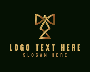 Letter T - Luxury Boutique Letter T logo design