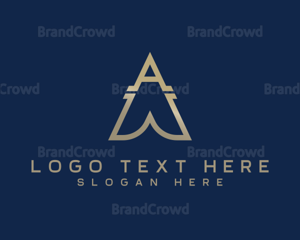 Premium Business Firm Letter AW Logo