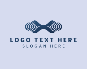 Audio - Generic Waves Letter X logo design