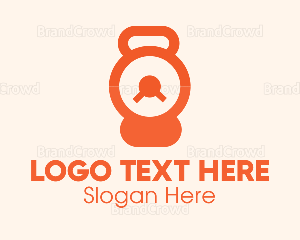 Orange Kettlebell Timer Logo