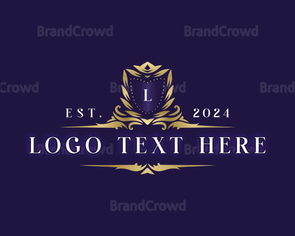 Luxury Decorative Crest Logo