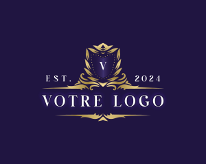 Aristocrat - Luxury Decorative Crest logo design