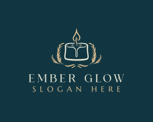 Ember - Elegant Candle Aromatherapy logo design