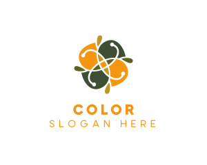 Elegant Flower Pattern Logo