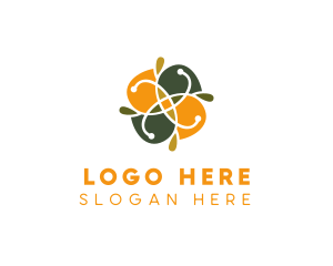 Pattern - Elegant Flower Pattern logo design