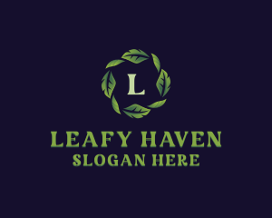 Leaves - Natural Organic Leaves logo design