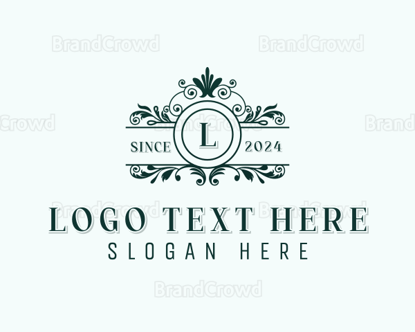 Stylish Floral Event Logo