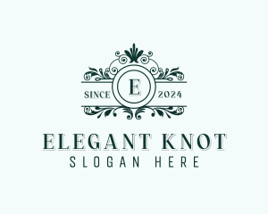 Stylish Floral Event logo design