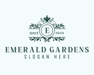 Stylish Floral Event logo design