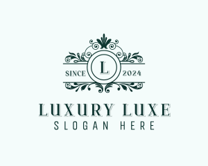 Stylish Floral Event logo design