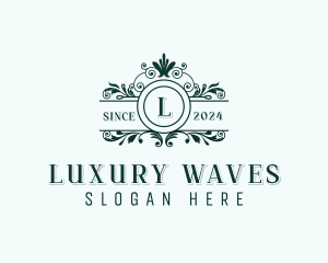 Stylish Floral Event logo design