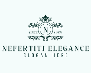 Stylish Floral Event logo design