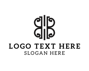 London - Wrought Iron Decoration logo design