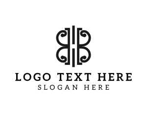 Line - Wrought Iron Decoration logo design