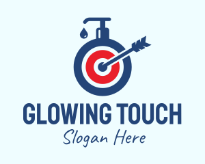 Moisturizer - Liquid Soap Archery logo design