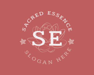 Sacramental - Floral Wellness Spa logo design