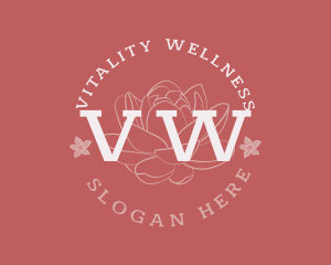 Floral Wellness Spa logo design