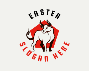 Wild Bullfighter Horn Logo