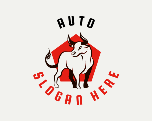 Bufallo - Wild Bullfighter Horn logo design