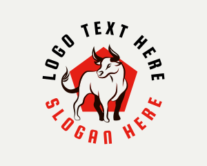 Wild Bullfighter Horn Logo