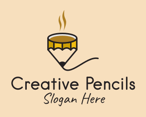 Art Cafe Pencil logo design