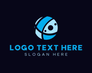 World - Abstract Generic Ball logo design