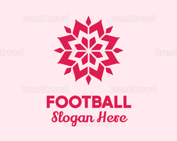 Pink Petals Pattern Logo