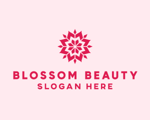 Petals - Pink Petals Pattern logo design