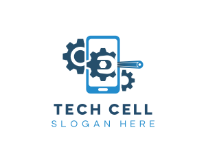 Cellular - Mobile Phone Repair logo design