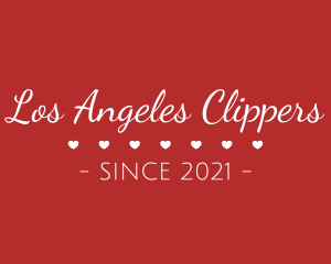 Couple - Valentine's Day Text logo design