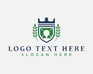Sophisticated - Royal Shield Golf logo design