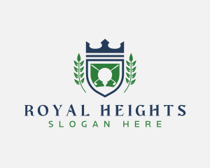 Royal Shield Golf logo design