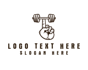Finger Gym Dumbbell Logo