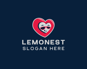 Passion - Dating Heart App logo design