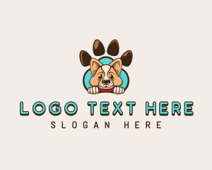 Puppy - Puppy Paw Veterinary logo design