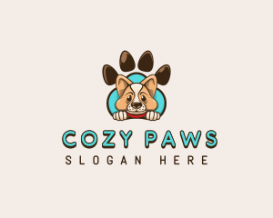 Puppy Paw Veterinary logo design