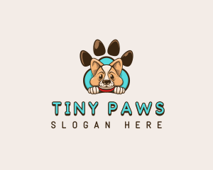 Puppy Paw Veterinary logo design