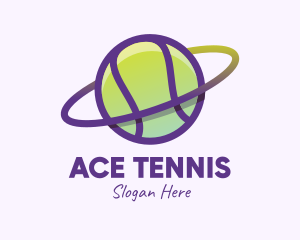 Tennis - Tennis Planet World logo design
