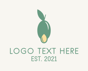 Massage - Fruit Oil Extract logo design
