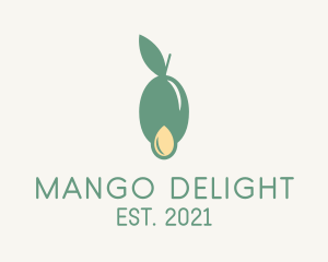 Mango - Fruit Oil Extract logo design