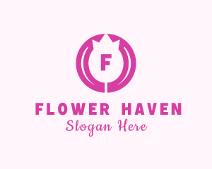 Tulip Flower Garden logo design