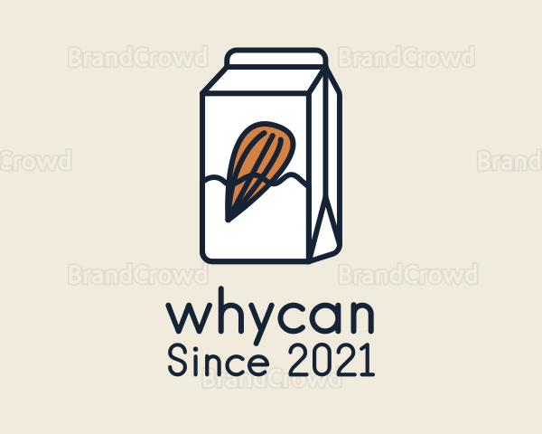 Almond Milk Carton Logo