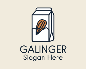 Almond Milk Carton Logo