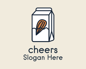 Almond Milk Carton Logo