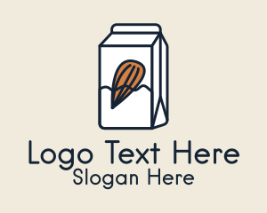 Almond Milk Carton Logo