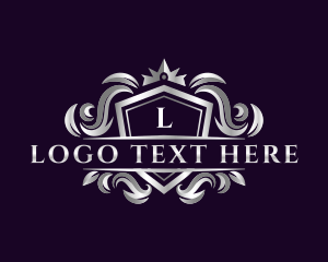 High End - Royalty Crest Crown logo design