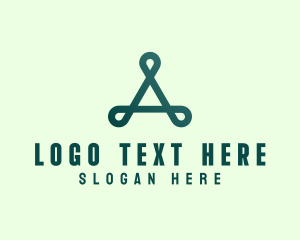 Loop - Generic Company Letter A logo design