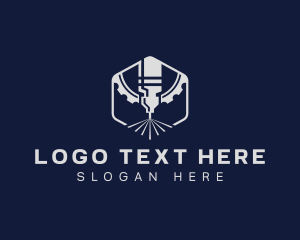 Gear - Metalwork Laser Engraving logo design