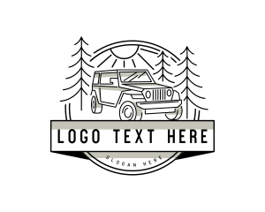 Jeep Travel Adventure Logo