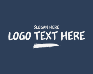 Text Logo - Paint Brush Company logo design